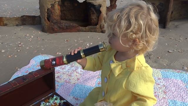 Находим пиратский сундук со сладкими сокровищами. смотреть онлайн