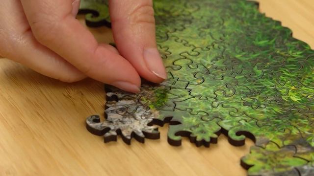 Unidragon | Nature | SOARING TEMPLE | Wooden Jigsaw Puzzle смотреть онлайн