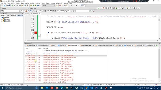Socket Programming in Windows. TCP/UDP Echo server. C/C++ смотреть онлайн