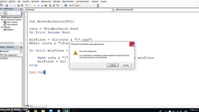 Macro en excel para organizar fotos смотреть онлайн