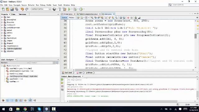 JavaFX Tutorial 37 Progress Bar and Progress Indicator Part 3 смотреть онлайн