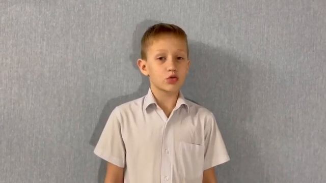 Кирилл Беженко рассказывает стихотворение А. Усачёва "Серый волк" смотреть онлайн