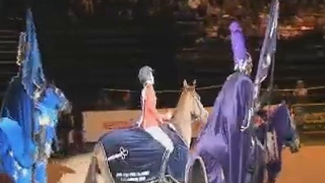Jessica Mendoza show jumping wins British Open 2010.avi смотреть онлайн
