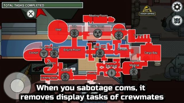 Every Sabotage & How To Fix Them | Airship Map| Among Us смотреть онлайн