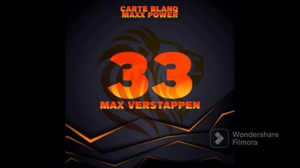 -MAX POWER-33 MAX VERSTAPPEN