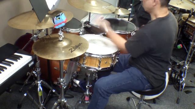 "Samba reggae" on drumset смотреть онлайн