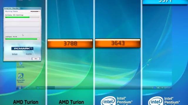 Pentium Dual Core comparison with PC Mark смотреть онлайн