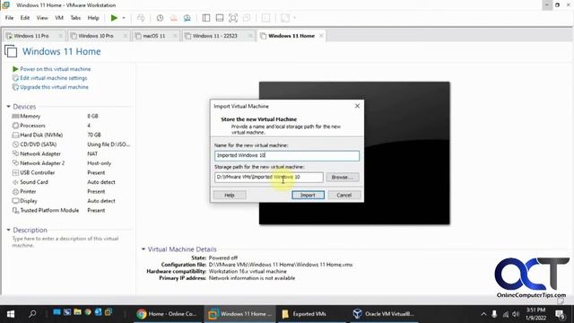 How to Export a VirtualBox Virtual Machine and Import it Into VMware Workstation смотреть онлайн