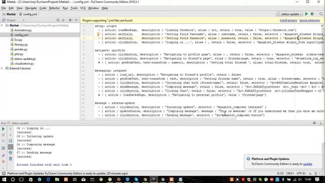 PYTHON WEB SCRAP SCRIPT: HOW TO UPDATE FACEBOOK STATUS USING PYTHON SCRIPT смотреть онлайн