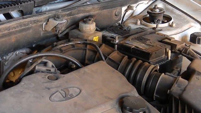 Замена охлаждающей жидкости на Калине 16V смотреть онлайн