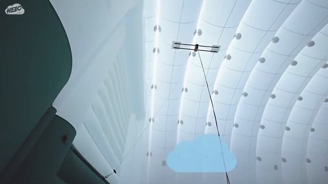 Надувной ангар 20 метров в длину — пневмоангар, мобильное надувное укрытие смотреть онлайн