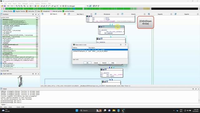 Get to know the Graph View in IDA смотреть онлайн