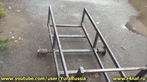 Простая мощная надёжная дешёвая тележка своими руками