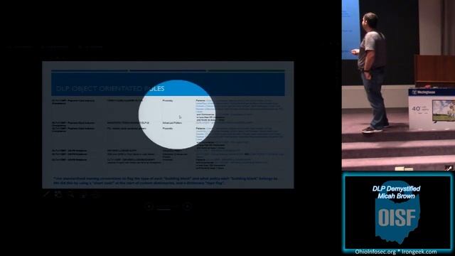 OISF 2019 04 DLP Demystified Micah Brown смотреть онлайн