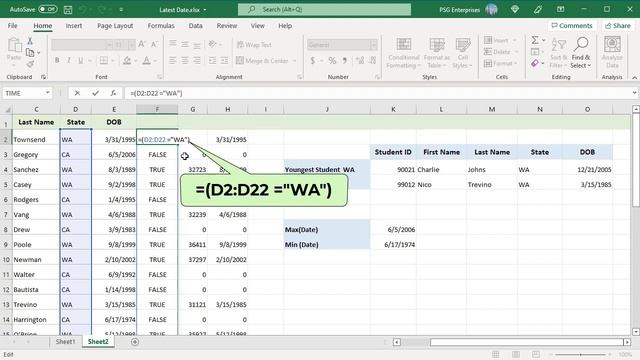 How to lookup latest date and oldest date using XLOOKUP in Excel - Office 365 смотреть онлайн