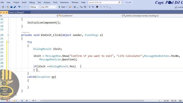 How to Create Life Calculator using DataGridView in C# смотреть онлайн