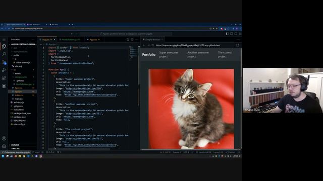Create a Personal Portfolio with React- 4Geeks Academy USA смотреть онлайн