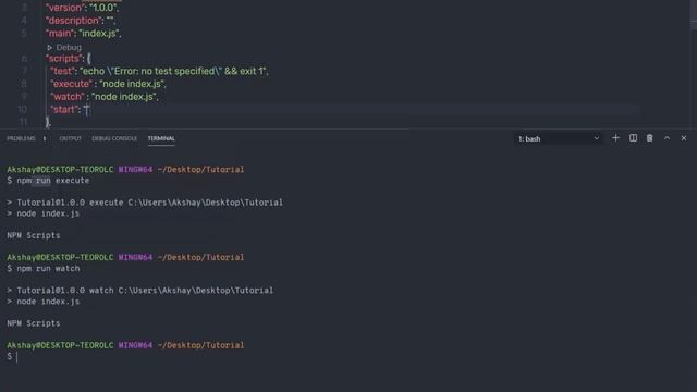 NPM Scripts & Type of Packages Node For Beginners 07 смотреть онлайн