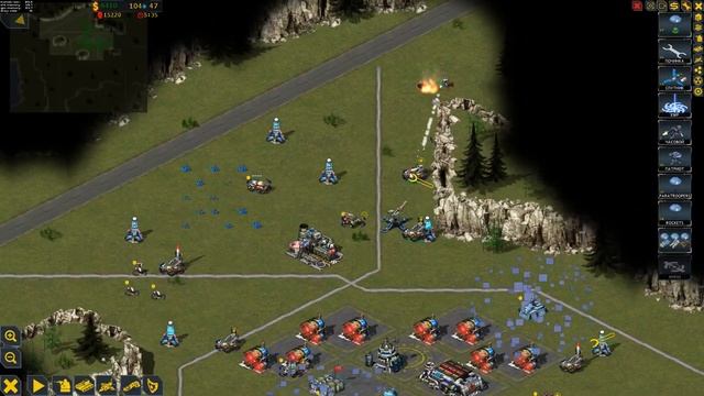 RedSun RTS прохождение 2й миссии за СССР смотреть онлайн