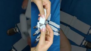 Держатель для простыни на матрасе фиксаторы тройные универсальные, 4 штуки, белые