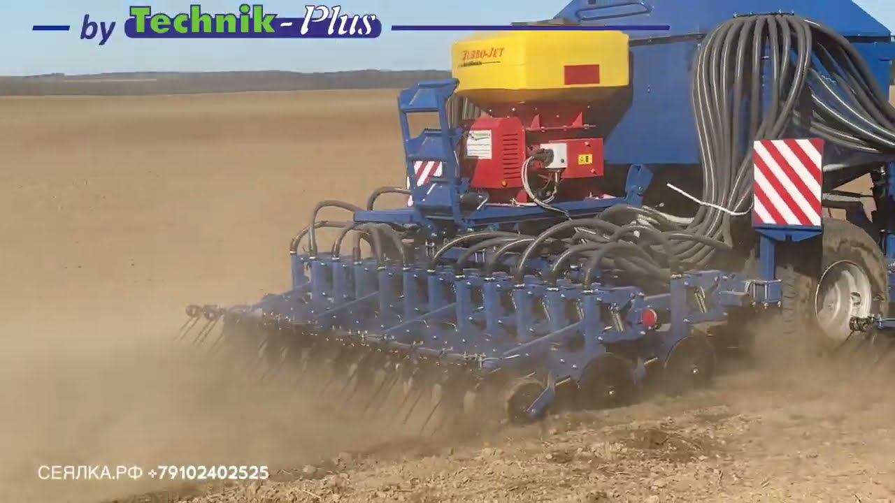 Сеялка TECHNIK plus на Быстрице зерновой сеялке смотреть онлайн