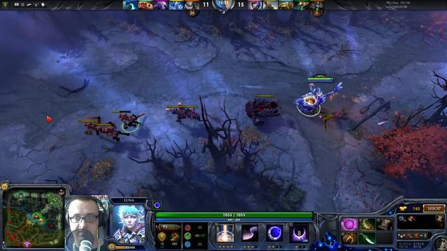 German Luna Offlane Ranked - Smoke - Gather / Deutsch смотреть онлайн