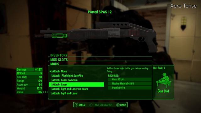 Fallout 4 Mods - SPAS 12. смотреть онлайн