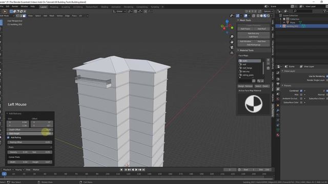 FREE Blender Building Add-On! Easy BUILDING CREATION in Blender? смотреть онлайн