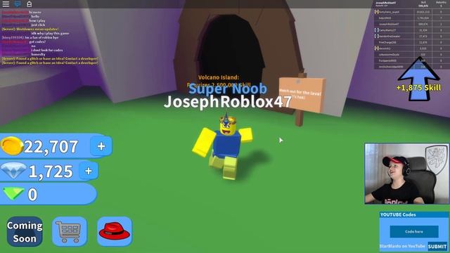 *NEW* 22 SECRET ADMIN CODES | Noob Simulator Roblox! Ultimate Noob in Roblox смотреть онлайн