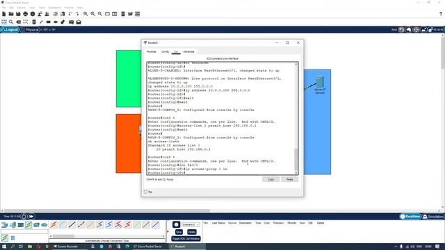 Компьютерные сети с CISCO - УРОК 28 из 250 - Списки доступа ACL (простые) смотреть онлайн