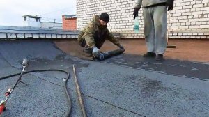 Мягкая наплавляемая кровля  гидроизоляция технониколь унифлекс ремонт крыши бассейна