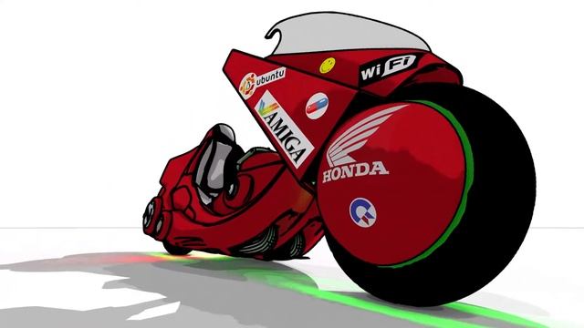 La Moto de Kaneda, Rendus Sketch & Toon смотреть онлайн
