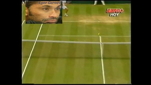 Nadal durísimo con Soderling (Wimble 2007) смотреть онлайн