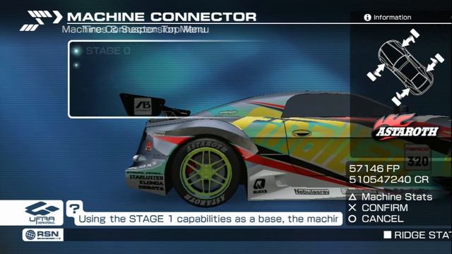 Ridge Racer 7 - Machine Setup Tutorial (T-REX320) смотреть онлайн