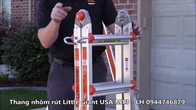 Thang nhôm rút Little Giant USA M13 - 0944746879 смотреть онлайн