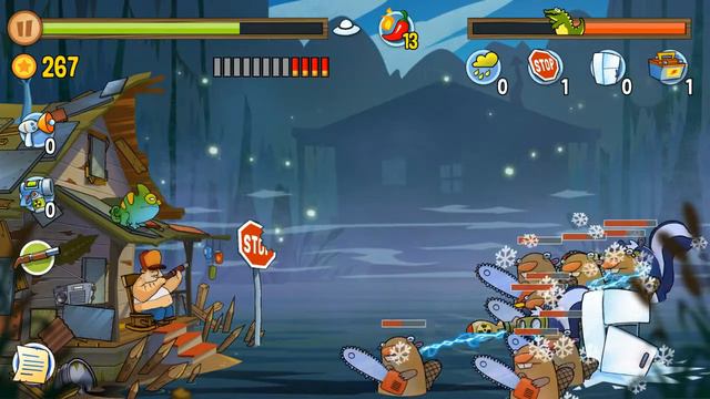 Swamp Attack - Episode 6. Level 5 Gameplay Android walkthrough смотреть онлайн