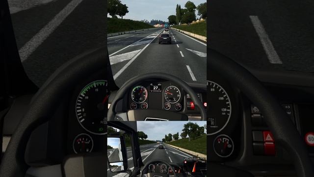 Взаимопонимание на дороге в ETS2 смотреть онлайн