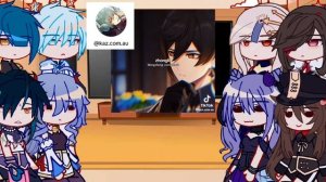 Liyue react to Zhongli || Feat. Zhongchi/Tartali || Genshin Impact react