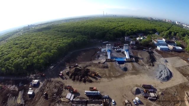 Строительство стадиона «Cosmos Arena» к ЧМ 2018 в Самаре.Часть 12, май 2015. смотреть онлайн