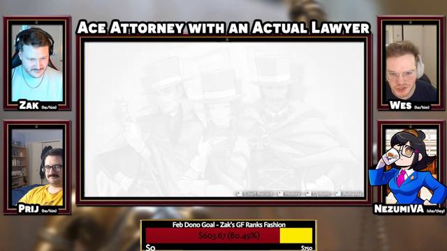 Apollo Justice with an Actual Lawyer LIVE - Case 4-4 Continues! Featuring NezumiVA! смотреть онлайн