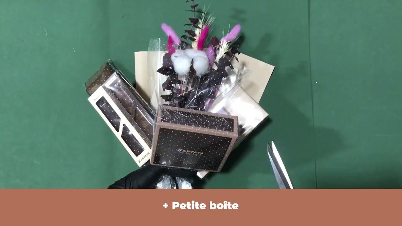Bouquet avec du papier mousse смотреть онлайн