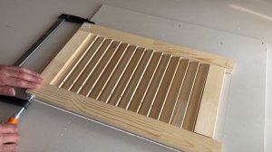 Не покупай мебельные жалюзийные двери. 100% способ делать их самому, без специнструмена и за копейк