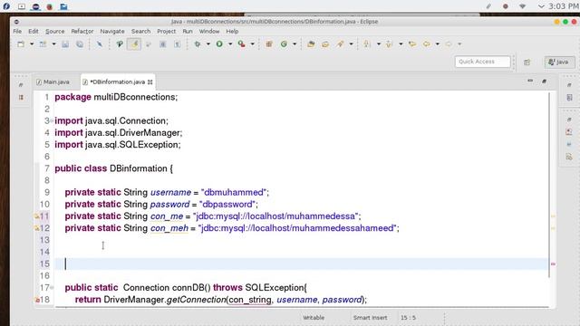 13 JAVA JDBC DataBases Connect multi DB смотреть онлайн