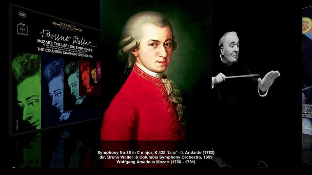 W.A. Mozart - Symphony No.36 in С major, K.425 “Linz” (dir. Bruno Walter, 1959) смотреть онлайн