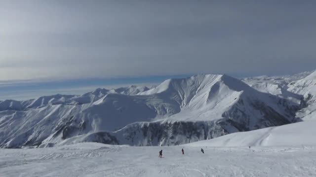 THE LONGEST TRACK IN GUDAURI. САМАЯ ДЛИННАЯ ТРАССА В ГУДАУРИ.