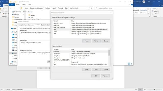#MobileAutomation - 4 | Set up Android Environment Variable Path in Windows 10 ? | #NATASATech смотреть онлайн