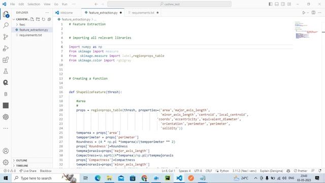 How to dump ImageFeatures to Excel|Feature Extraction using OpenCV, NumPy, Pandas, and Scikit-Image смотреть онлайн