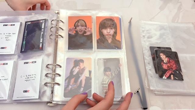 организация фотокарт Stray Kids, Monsta X | Sorting And Organizing Kpop Photocards