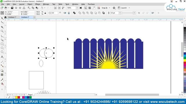 How to Use Weld, Trim, Intersect, Combine Options in CorelDRAW | Corel Draw Tool Tutorial #8 смотреть онлайн