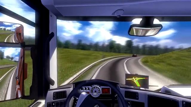 Euro Truck Simulator 2- Gameplay #7 Fast Motion смотреть онлайн